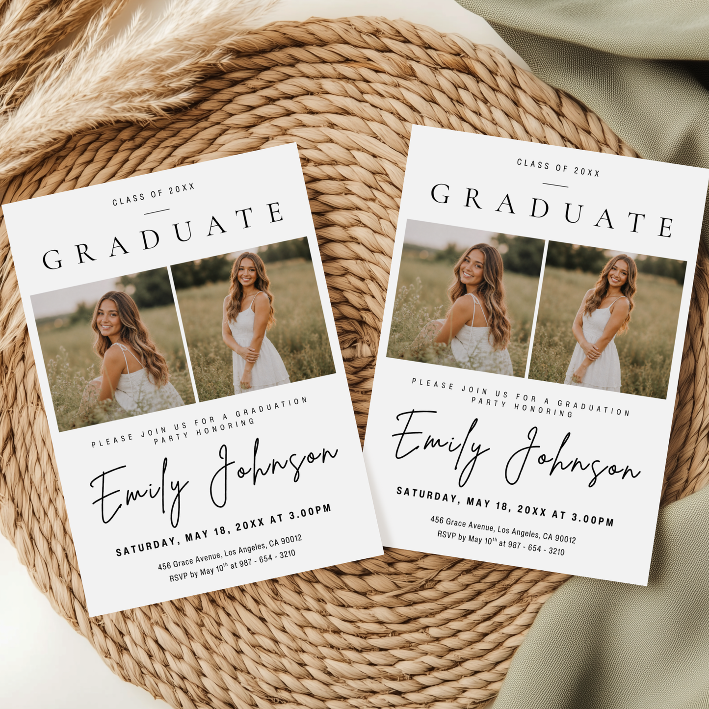 Graduate — Graduation Party Invitation Template