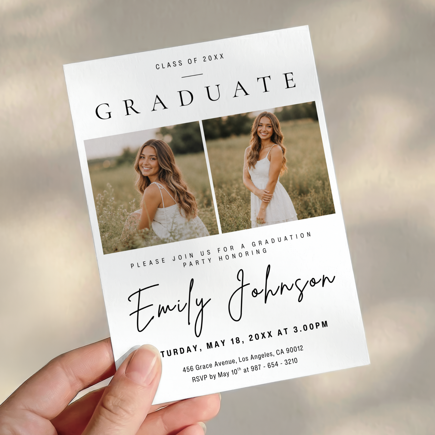 Graduate — Graduation Party Invitation Template
