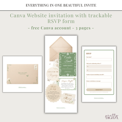 Cielito Lindo Green - Digital Invite