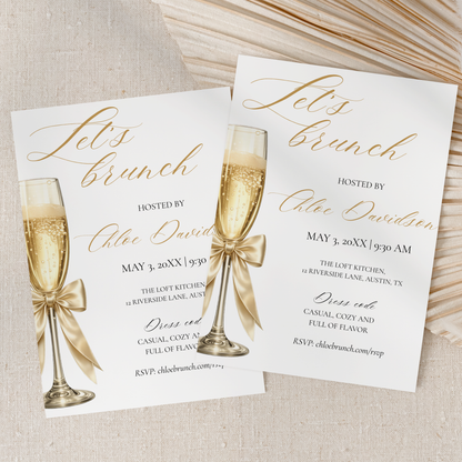 Let's Brunch — Brunch Invitation Template by Pretty Digital — view 8