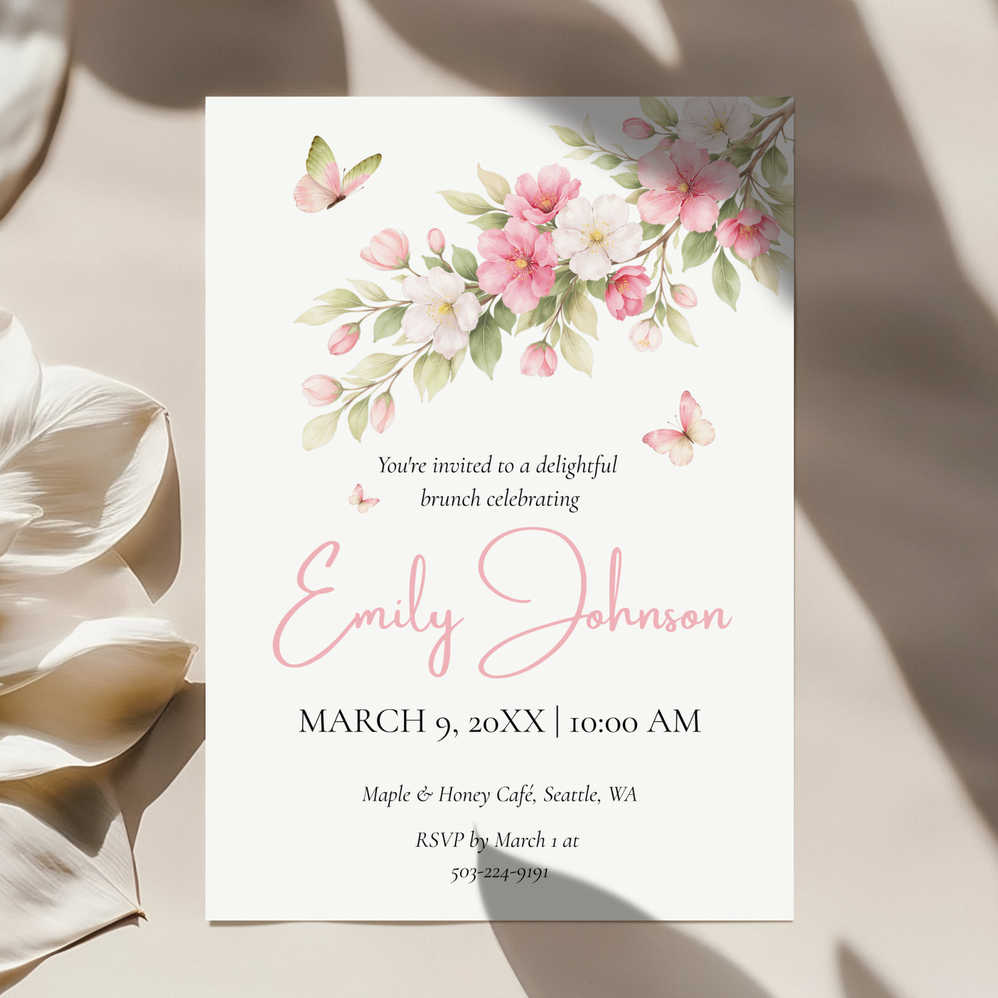 Citrus Brunch Invitation by Pretty Digital — view 10