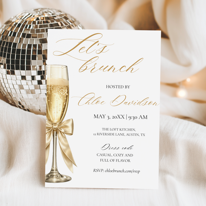 Let's Brunch — Brunch Invitation Template by Pretty Digital — view 10
