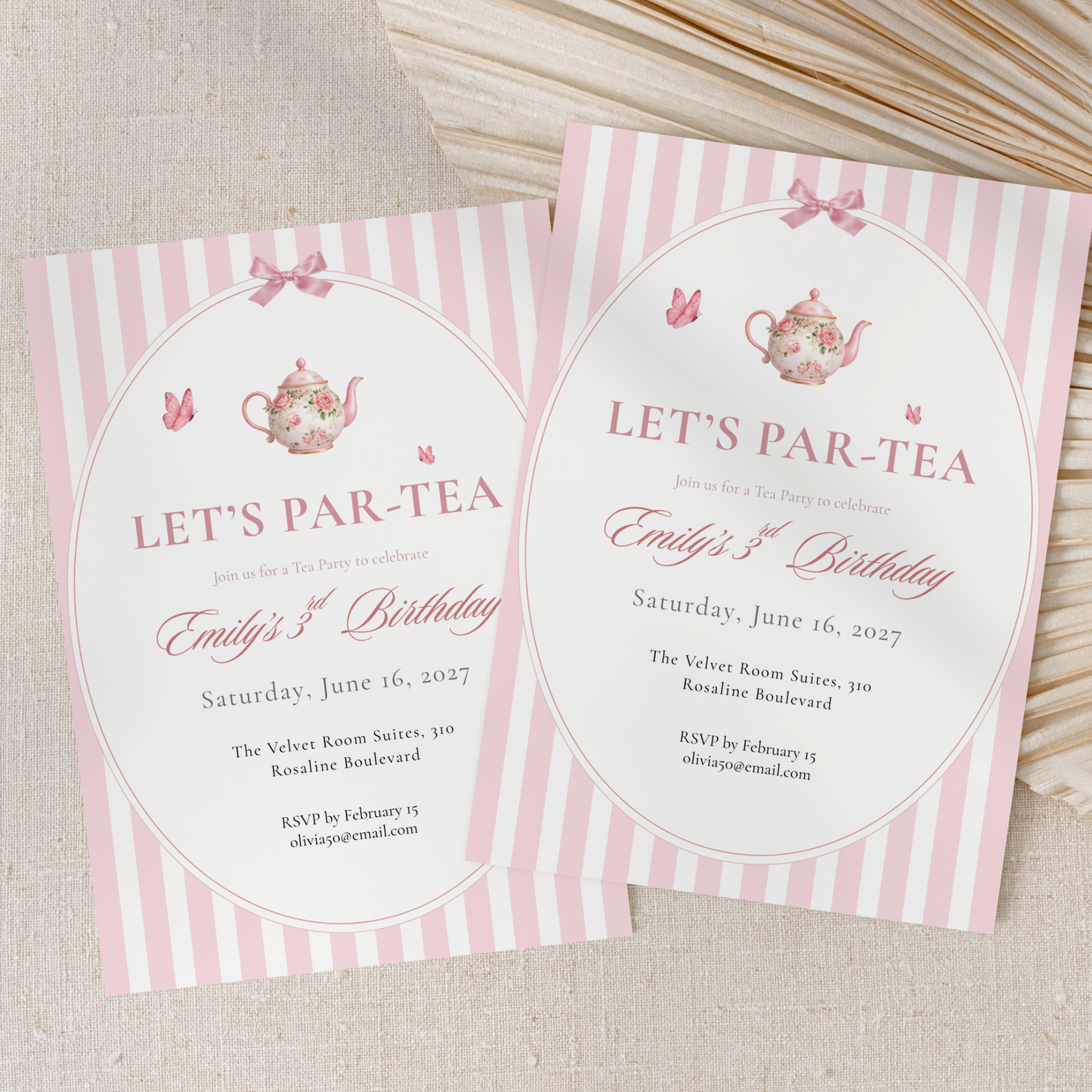 Let's Par-Tea — Tea Party Invitation Template by Pretty Digital — view 8