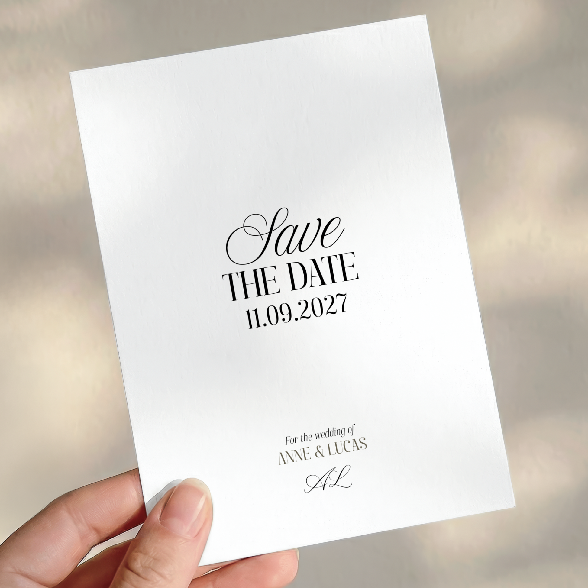 Modern Save the Date Template by Pretty Digital — view 8