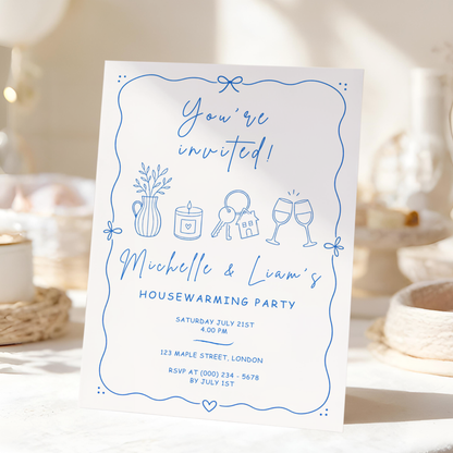 Modern Housewarming Invitation by Pretty Digital — view 5