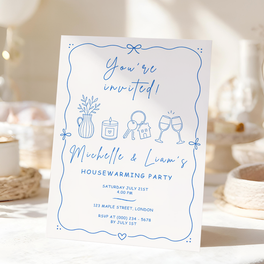 Modern Housewarming Invitation by Pretty Digital — view 5
