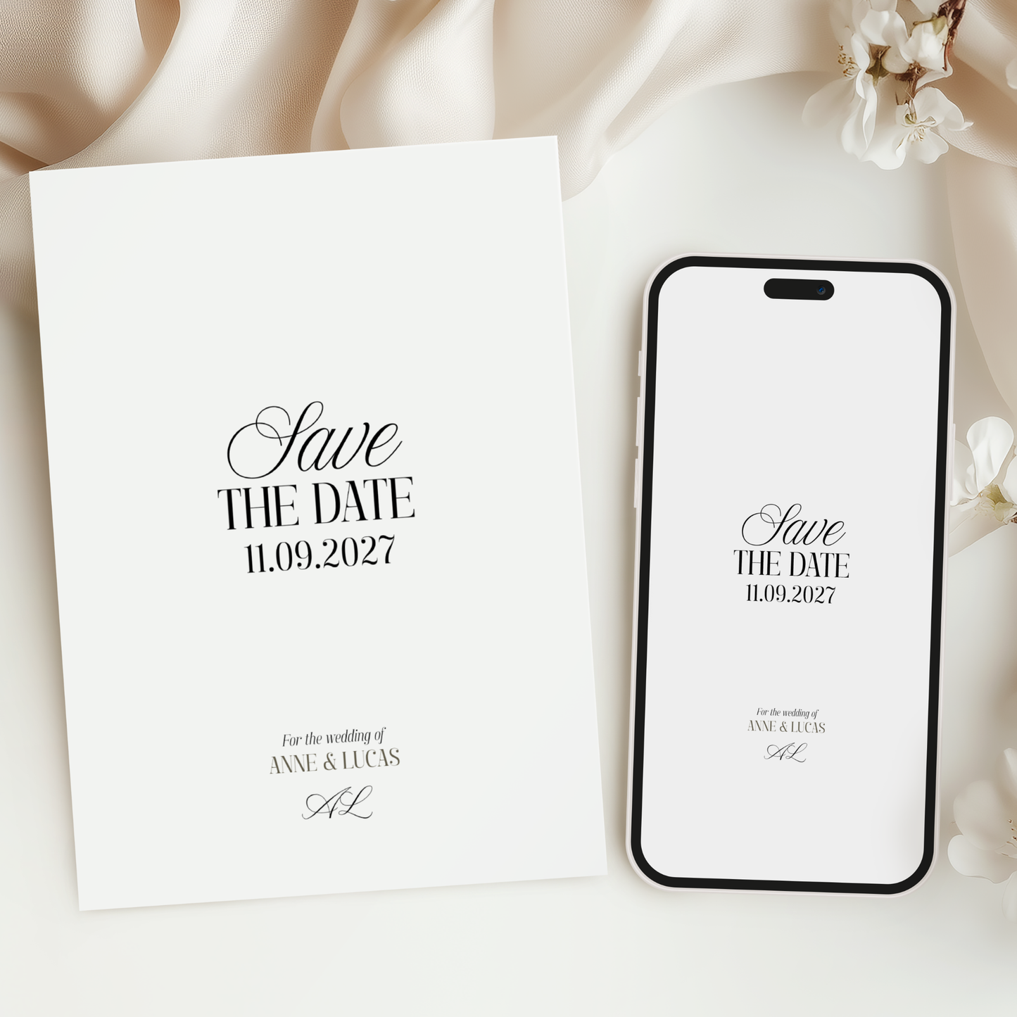 Modern Save the Date Template by Pretty Digital — view 6