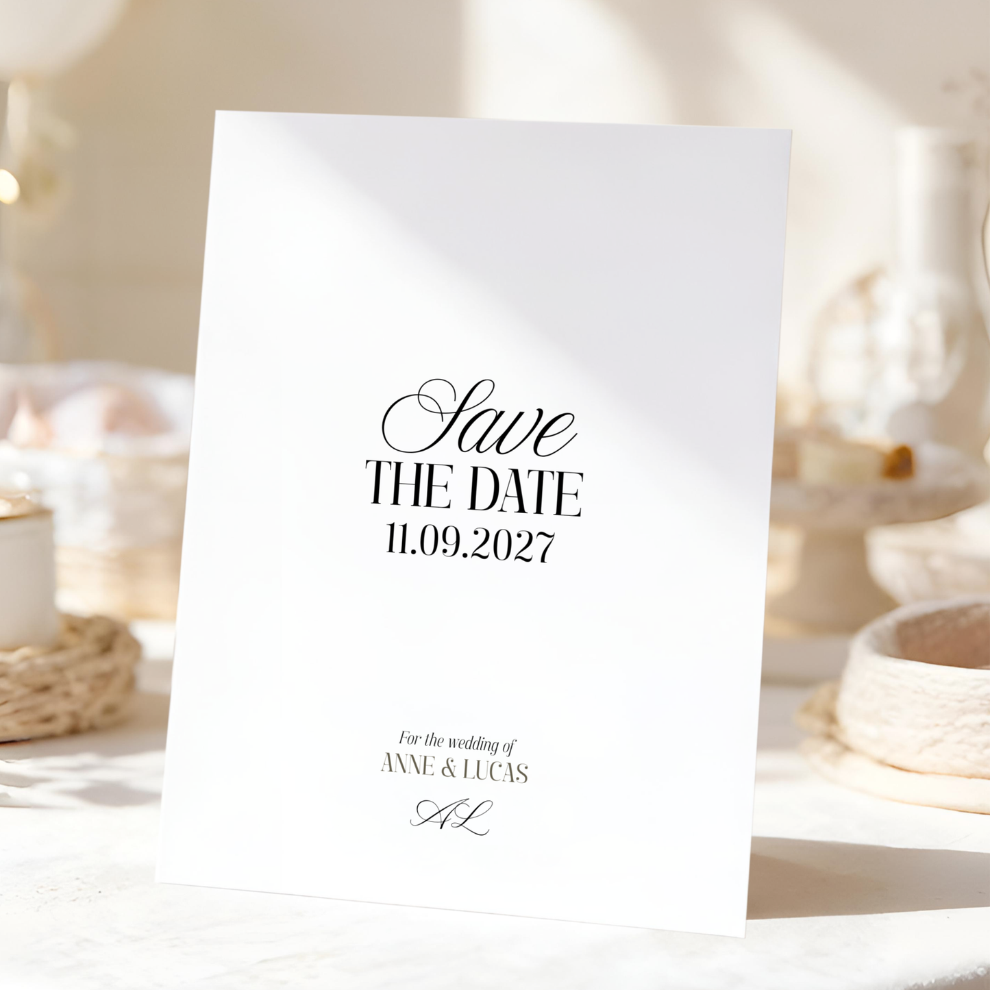 Modern Save the Date Template by Pretty Digital — view 10