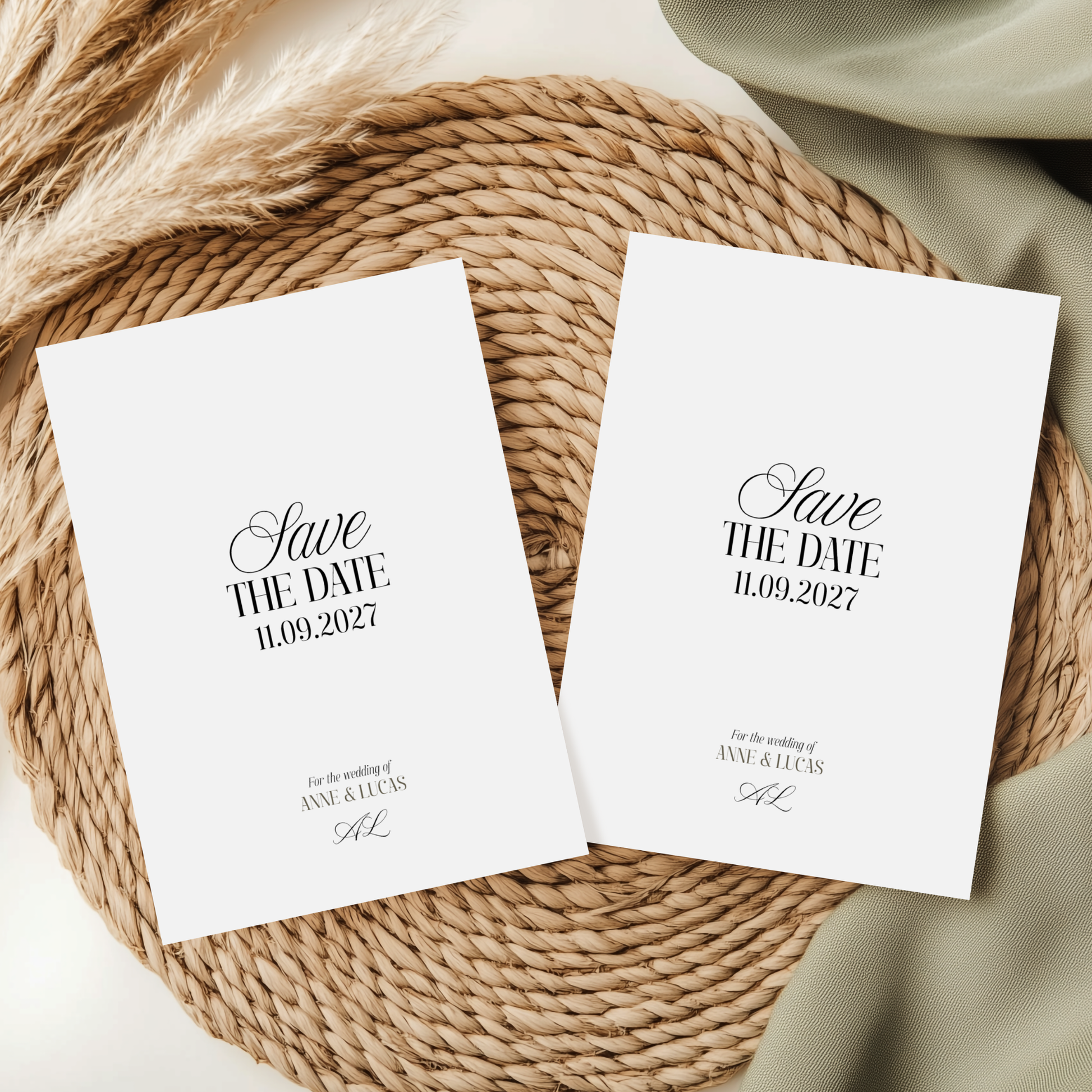 Modern Save the Date Template by Pretty Digital — view 9