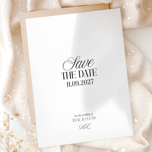Modern invitation template by Pretty Digital — printable digital download