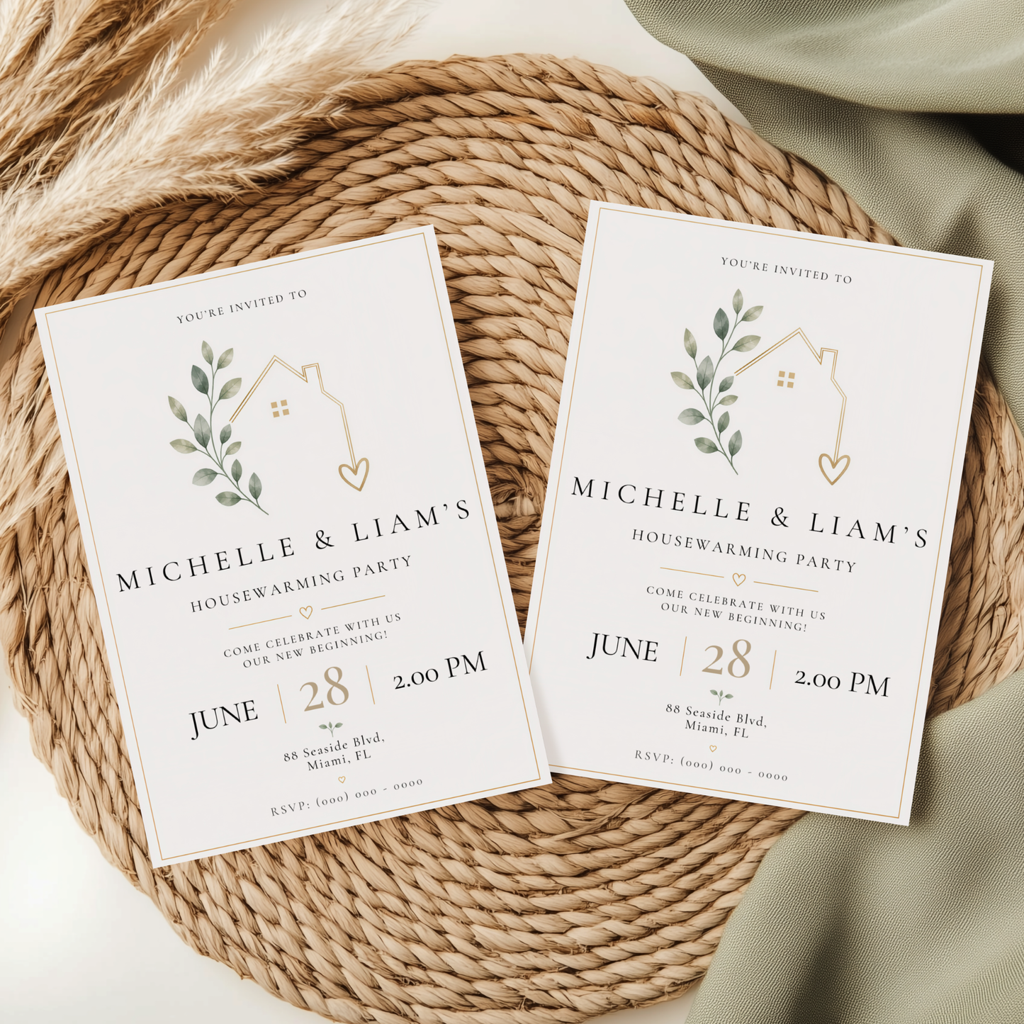 New Beginning — Housewarming Party Invitation Template by Pretty Digital — view 5