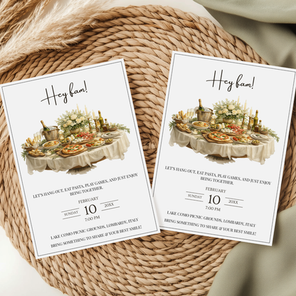 Hey Fam — Family Reunion Invitation Template by Pretty Digital — view 8