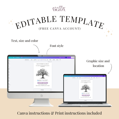 Back to Where It All Began — Family Reunion Invitation Template by Pretty Digital — view 4