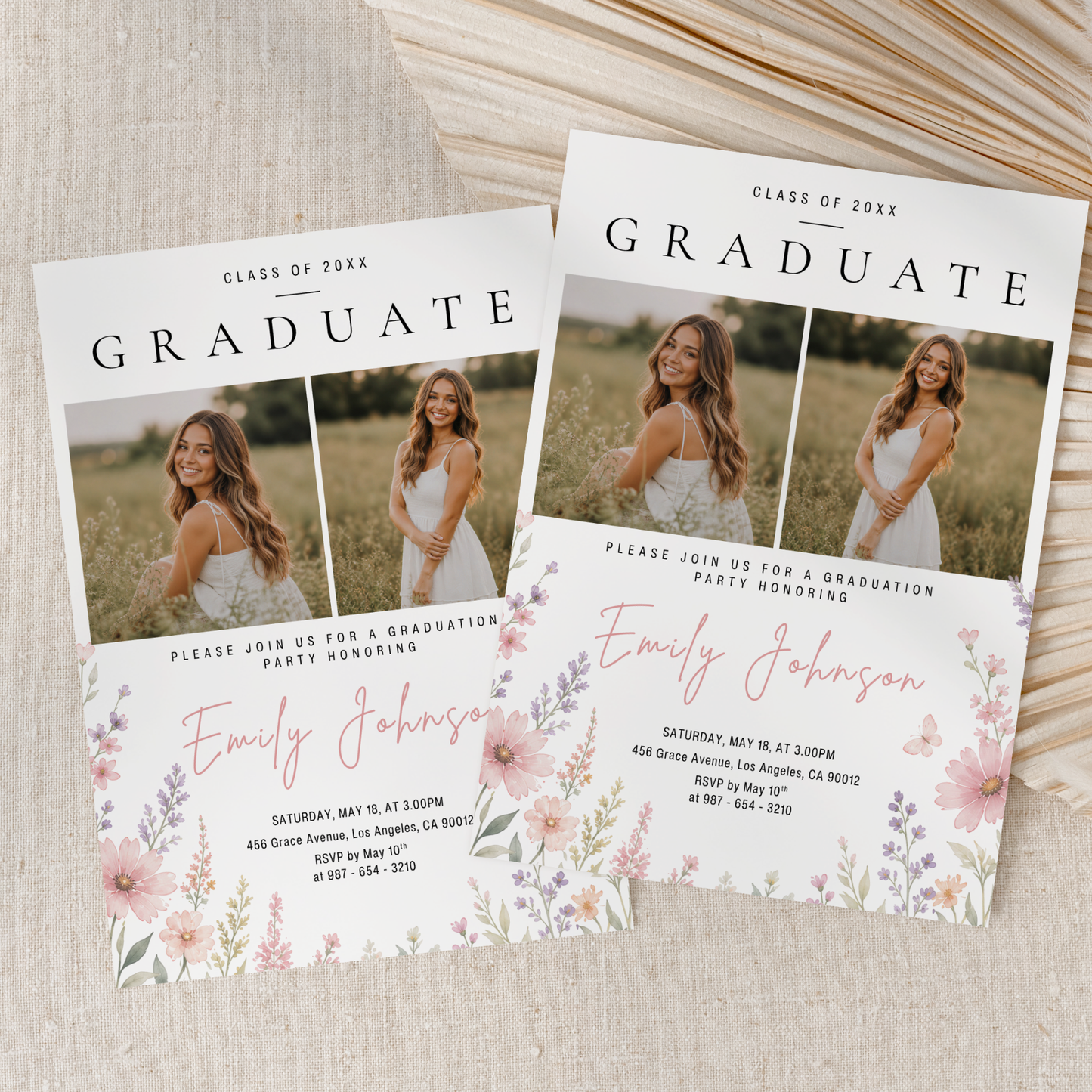 Class Of — Graduation Party Invitation Template by Pretty Digital — view 9