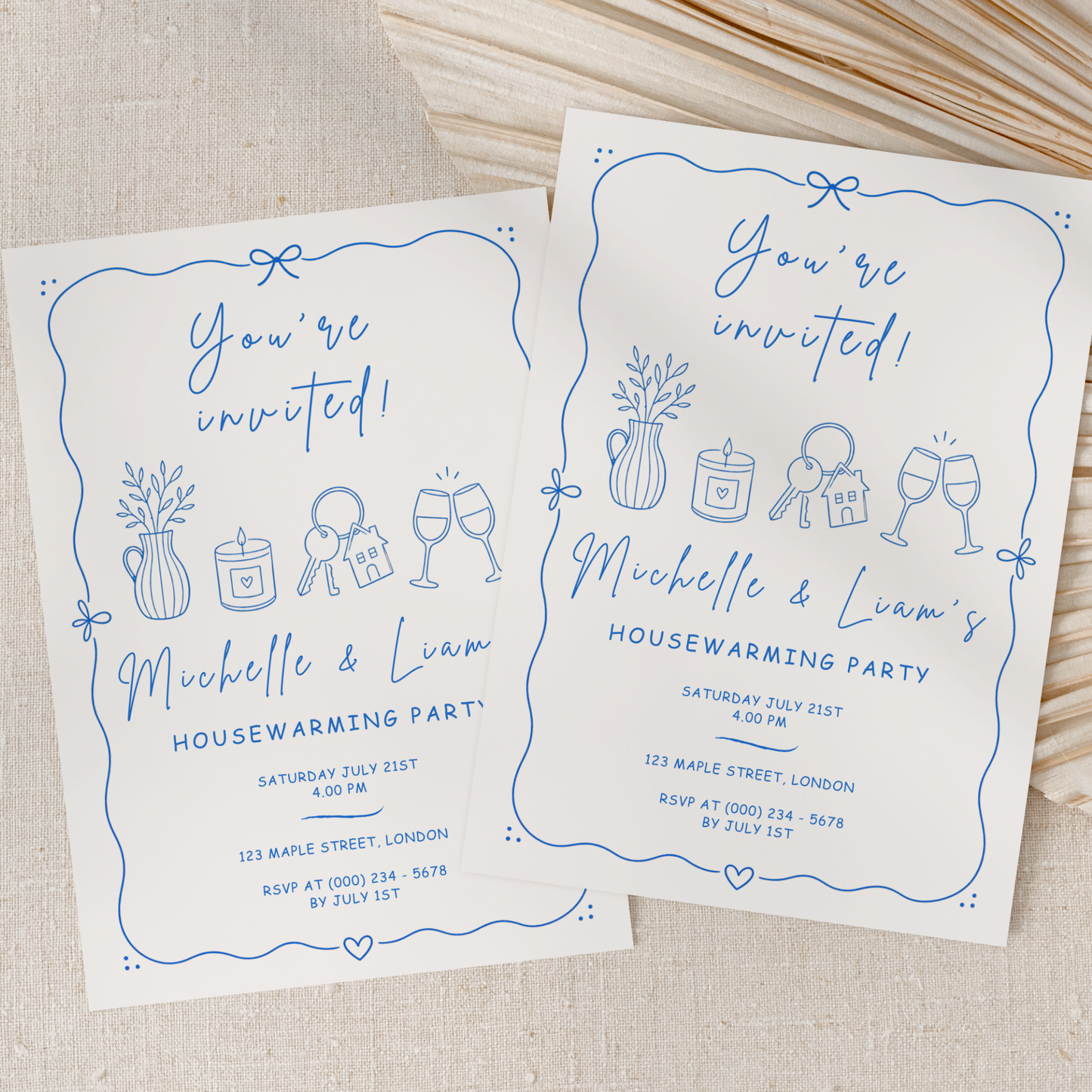 Modern Housewarming Invitation by Pretty Digital — view 10
