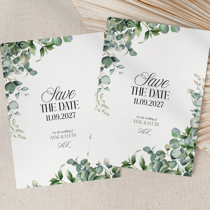 Floral Save the Date Template by Pretty Digital — view 9