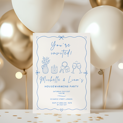 Modern Housewarming Invitation by Pretty Digital — view 9
