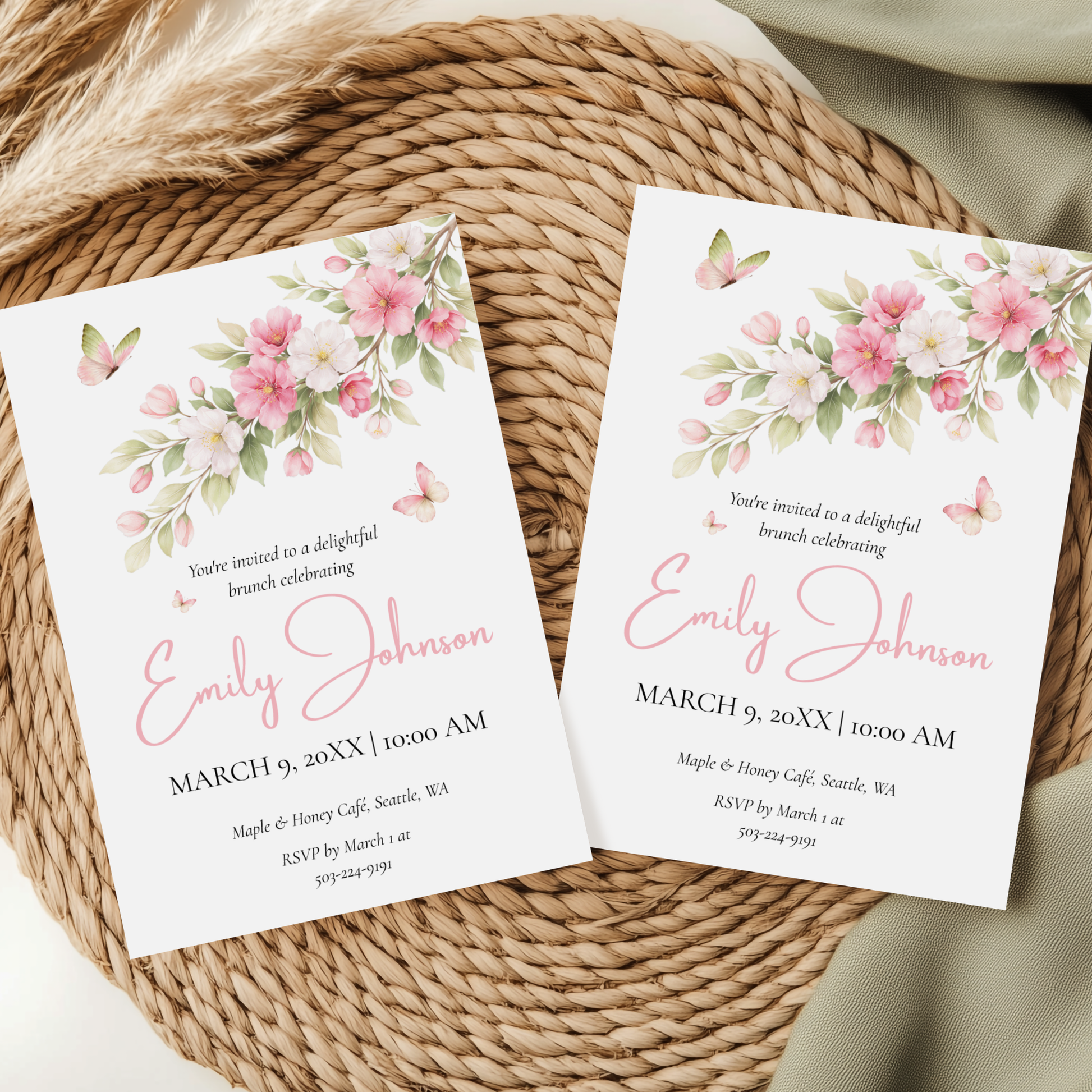 Citrus Brunch Invitation by Pretty Digital — view 8