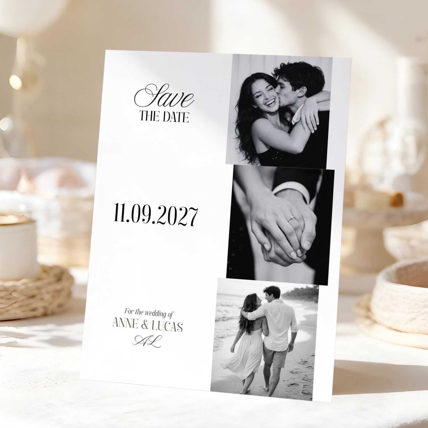 Classic Save the Date Template by Pretty Digital — view 10