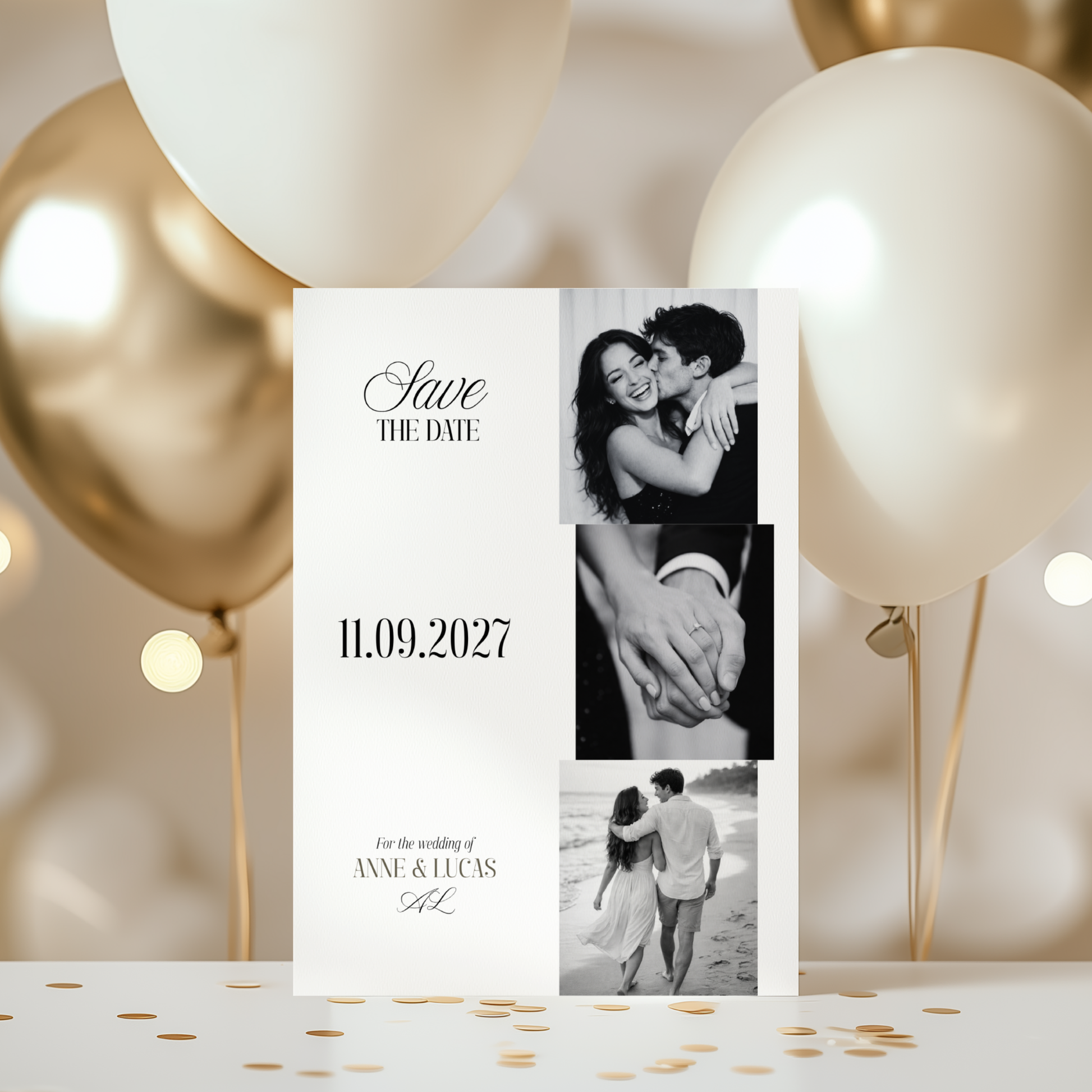 Classic Save the Date Template by Pretty Digital — view 5